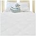 Protector de Colchón Cuna 60x120cm DECASATEXTIL® - Acolchado, Impermeable, Transpirable, Hipoalergénico y Antiácaros - para un Sueño Seguro y Limpio Blanco