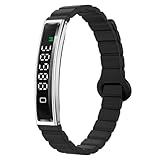 VBESTLIFE Bracciale Intelligente Fitness Tracker, Contapassi per Donna Uomo, Promemoria Chiamata Bluetooth 5.3, Otturatore Remoto del Telefono, Resistente All