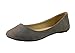 P26 Womens Classic Round Toe Easy On Easy Off Ballerina Ballet Flats Shoes