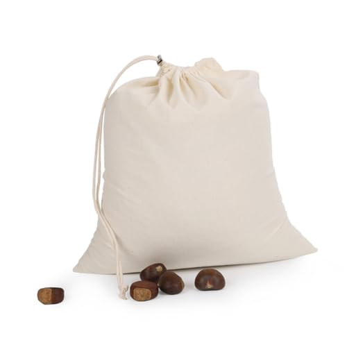 Abaodam Sacos De Armazenamento Reutilizáveis 4 Unidades Sacos De Musselina Com Cordão Bolsa De Musse