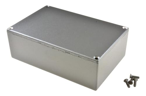 Boîtier universel Hammond 1590JBK en aluminium pour montage électronique