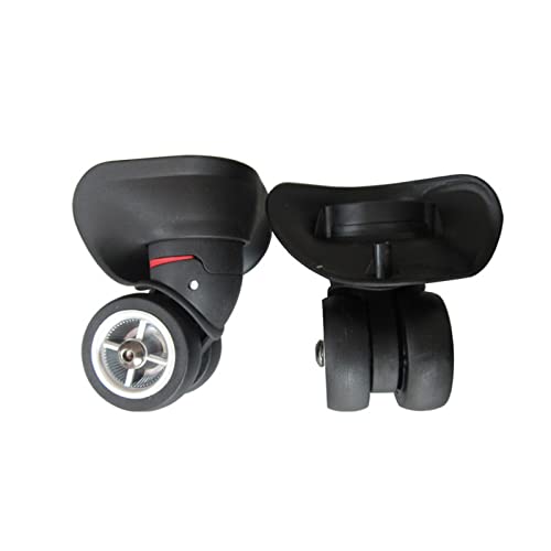 AMLESO Substituição de roda de bagagem, rodas giratórias resistentes ao desgaste universal, rodas de