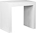 Evergreen-House Console Extensible 300 cm, bois nobilitato, blanc, table basse, 90 x 45 x 75 cm