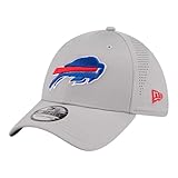 New Era Men's Gray Buffalo Bills Perforated 39THIRTY Flex Hat
