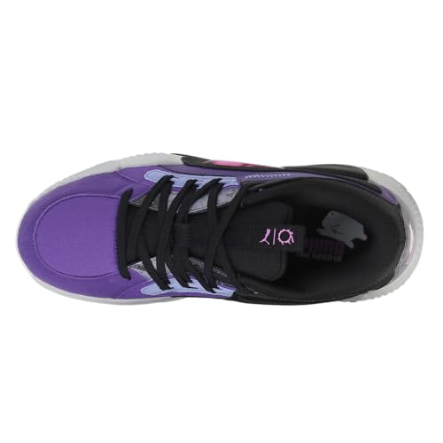 PUMA Mens Ffxiv X Court Rider Chaos Basketball Sneakers Shoes - Purple4