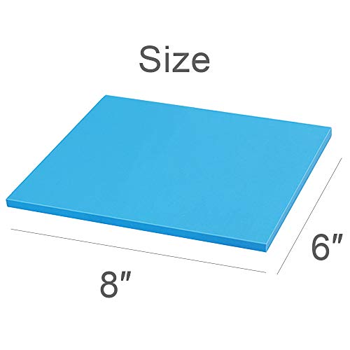 Image of Vanpad Sticky Notes 6x8 in Bright Stickies Colorful Super Sticking Power Memo Pads Strong Adhesive 5 Pads /Pack 28 Sheets /pad