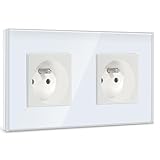 【Modern et Artistique Design】: Cette prise murale magnifique etélégante est idéale pourles familles, les bureaux, les hôtels, les hôpitaux, les usines et autres lieux.