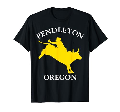 Pendleton Oregon Rodeo Bull Riding T-Shirt