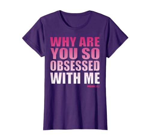 Mean Girls Obsessed with Me Pink Gradient Graphic T-Shirt T-Shirt, Women, Purple, Small