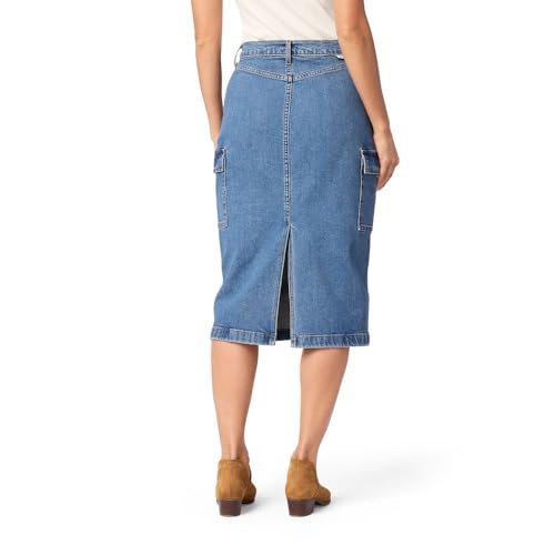 Signature by Levi Strauss & Co. Gold Women's Everyday Cargo Midi Skirt (Available in Plus)3