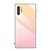 Produktbild Handy HüLle Case Bunt Glasschale GlasrüCkwand GehäRtetes TPU-HandyhüLle Mit Weicher Kante HüLle Smartphone Handy KlapphüLle SilikonhüLle PanzerhüLle FüR Samsung Galaxy Note 10