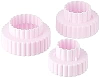 Wiltshire Dual Side Round Cookie Cutters 3 Piece Set