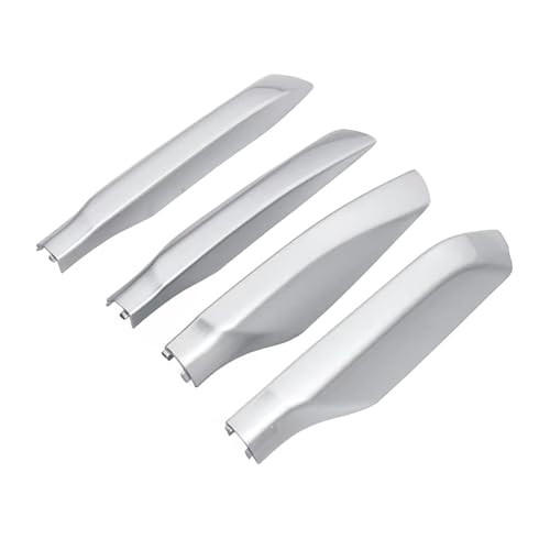 Cache-barres de toit pour Toyota Land Cruiser Prado 150 argent