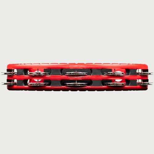 Meinl Percussion TMT1-R Traditional Handheld Tambourine Musical Instrument thumb #8