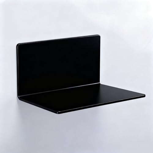 Toski お風呂ラック マグネット 調味料ラック 2個セット アクリル製品 錆びない バスルーム/洗面台/洗面所/風呂収納 多機能 マグネット収納 壁掛け 約W20×D11×H10cm ブラック