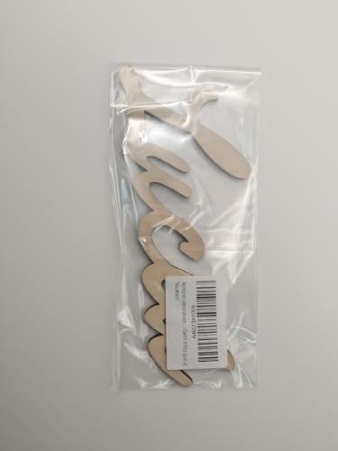 Lucia wooden sign, decorative names Lucia made of wood - Image 3