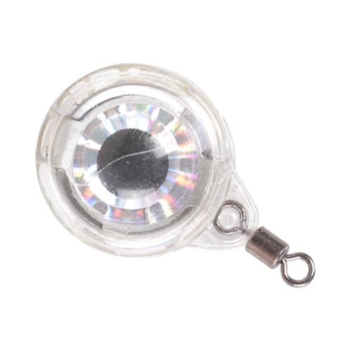 Underwater Flasher Light Fish Eye Baits Lure Lamp Small Fishing Lure Attractive Attractant Lamp Fishing Light for Night Fishing