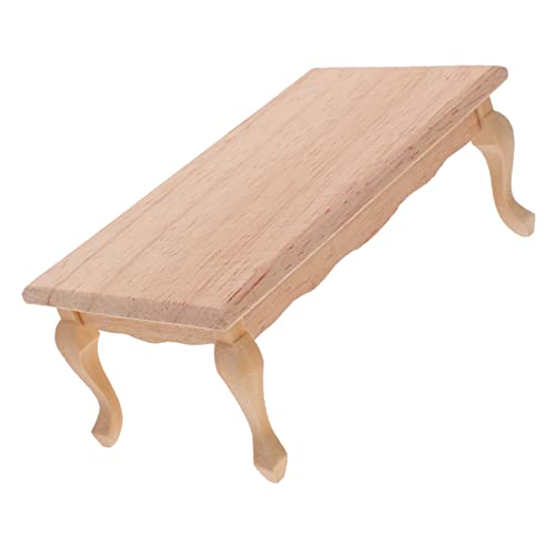 YARNOW 3 Pçs Decoração De Casa De Boneca Em Miniatura Mesa De Chá Em Miniatura Mesa Lateral Em Minia