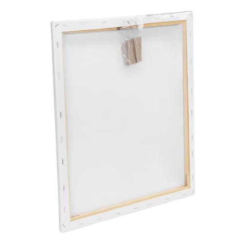 Cadre tissu 60 x 80 cm blanc grand format décoration murale de maison - 3