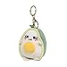 Fenical Kawaii Avocat Porte-Clés Doux en Peluche Porte-Clés Mignon Porte-Clés Avocat Porte-Clés Jouet pour Clé de Voiture Sac Pendentif