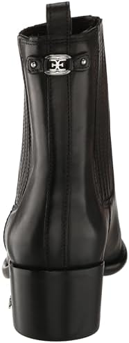 Sam Edelman Women's Bronson Chelsea Boot, Black Leather, 8 | Image 2
