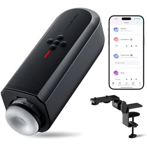 LOVENSE Solace Automatic Male Masturbator, Hands-Free Electric Stroker Toys