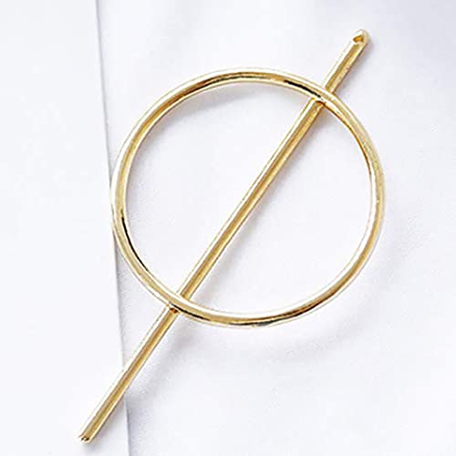 Dreamin F-02 Dreamyn Round Hair Clips Hollow Circle Hair Barrettes Fashion Geometric Hairpins Minimalist Hair Accessories Hair Jewelry thumb #4