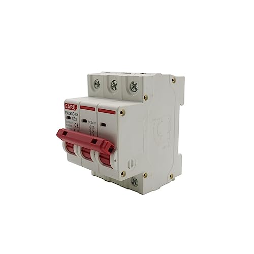 Interruptor de protección contra sobrecarga solar DC1000V 3P y magnetotérmico PV para paneles 4