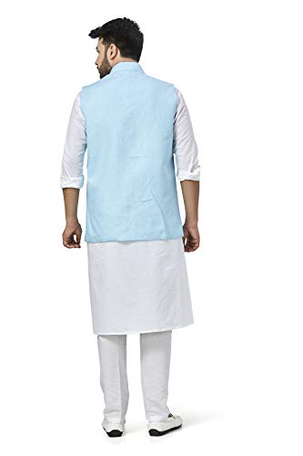 Image of Mens KURTA PYJAMA KOTI SET