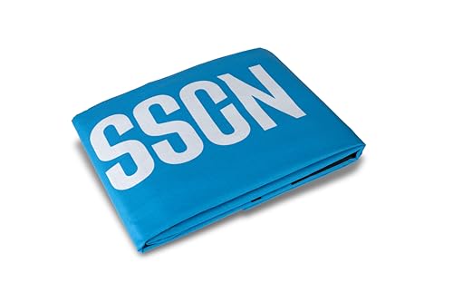Linge de lit SSC Napoli 1 place et demie en coton avec drap housse et taie