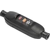 Brennenstuhl PRCD Disjoncteur personnel mobile BDI Z 1 10 IP66 pour montage par câble (avec disjoncteur différentiel extérieur 10mA, arrêt bipolaire)