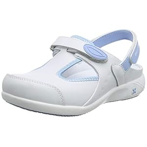 Oxypas CARIN Veiligheidsschoenen voor dames, wit (blauw), 38 EU