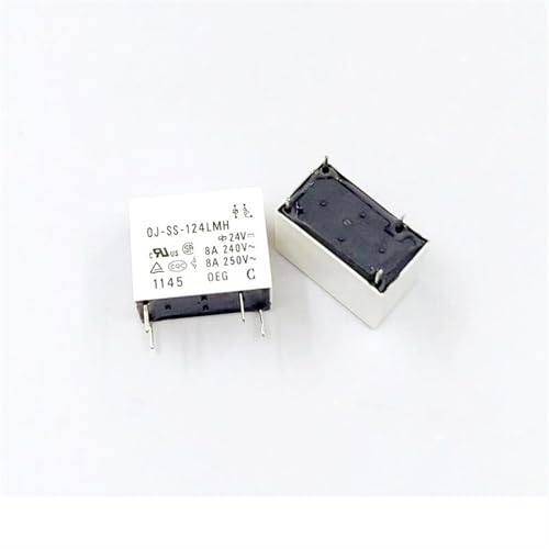 Relais OJ-SS-124LMH anti-panne pour circuits de commande industriels 24V 8A 4 broches