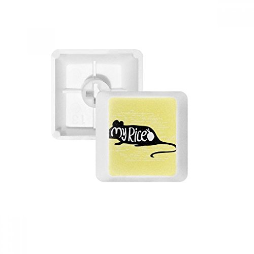 Teclas PBT de Teclado Mecánico Blanco OEM Silueta Animal DIYthinker