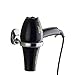 Gracallet Silver Stainless Steel Round Hair Dryer Shelf/ Blow Dryer Holder /Hair Dryer Holder(Hole Diameter: 3.5")