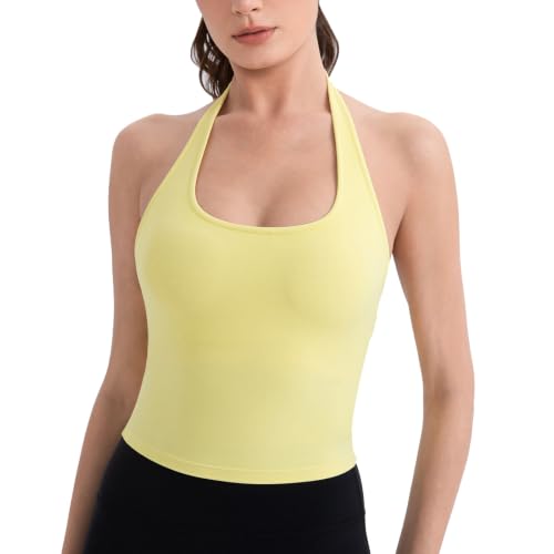 Débardeur de sport sans manches contre la transpiration avec brassière intégrée