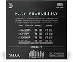 D'Addario NYXL1138PS Chaînes de guitare en acier à pédale de nickel, lumière régulière, 11-38