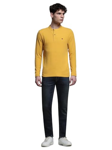 Image of Jack & Jones Men's Cotton Solid Regular Fit T-Shirt