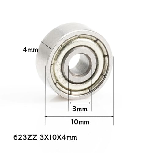 Rodamientos de Bolas 625ZZ en Pack para Actualización de Extrusores de Impresión 3D 2