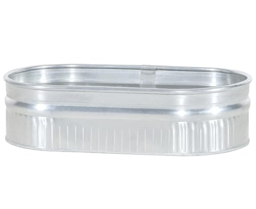 44 Gal Oval Galvanized Steel Tank
