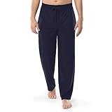Picture of IZOD Men's Jersey Knit Sleep Pant, Navy, Large