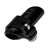 FytStycale Climbing Sticks Pole External Lock Trekking Poles Part Portable Sturdy Parts Accessories Black for Climbing Outdoors Sports, for 14mm Pipe