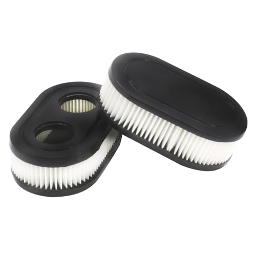 2 Stück Luftfilter Rasenmäher für Briggs Stratton luftfilter, 798452 334404 Ersatz-Luftfilter kompatibel mit Serienmotor 550E 500EX 550EX 625 575EX 4247 5432 5432k