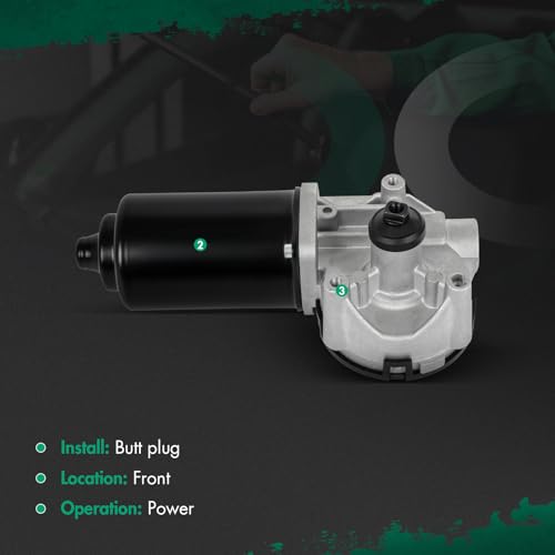Image of SCITOO Windshield Wiper Motor Compatible for Ford for Windstar | Direct fit for 1997-2003 For Ford For Windstar|Replaces OE 1F2Z17508AA,F78Z17508AA|5 Pins|Fit for Front Wiper Motor