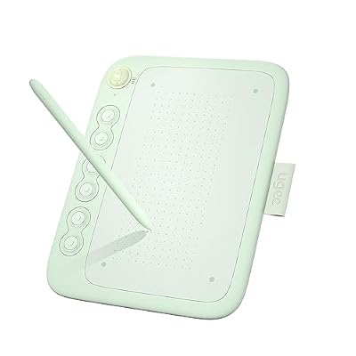 Drawing Tablet for Android Phone with 6 Hot Keys,UGEE Q6 6.5x4 inch Art Tablet with 8192Levels Battery-Free Stylus,Drawing Pad Compatible with Mac/Windows/Chrome for Drawing/Online Class/Office Notes