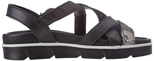 Igi&Co DDZ 71671, Sandali Donna, Nero, 38 EU