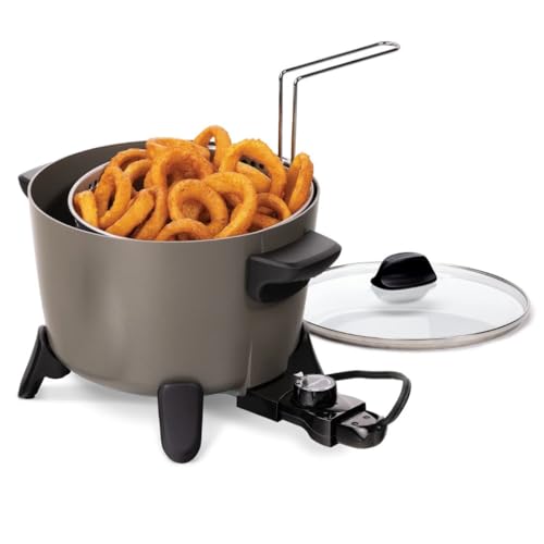 Presto Big Kettle Ceramic Deep Fryer/Multi-Cooker
