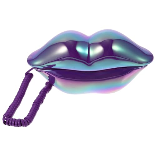 Téléphone forme de lèvres rétro pour une décoration vintage de salon original