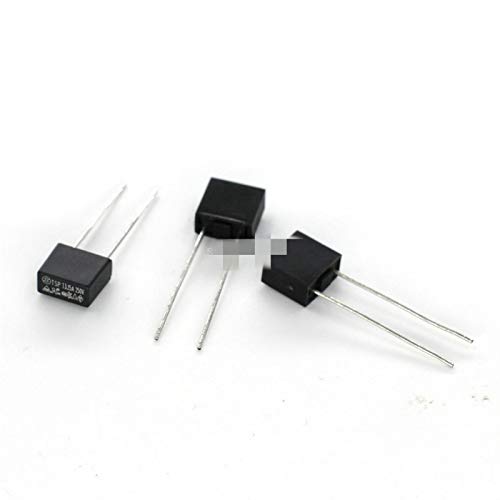 Fuses 50PCS Square Fuse Kit Rectangle Protective Slow Blow T1A T3.15A T4A T5A T6.3A 250V SS-5 2Pin Assortment 5Kinds Each 10PCS miniatura 4