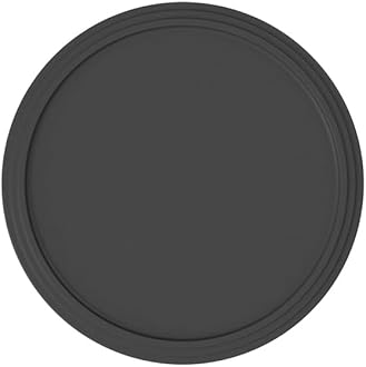 Villeroy & Boch - Iconic Serving Plate, Presentation Plate Made from Premium Porcelain in a Refreshing Shade of Black, Dishwasher Safe, 24 cm